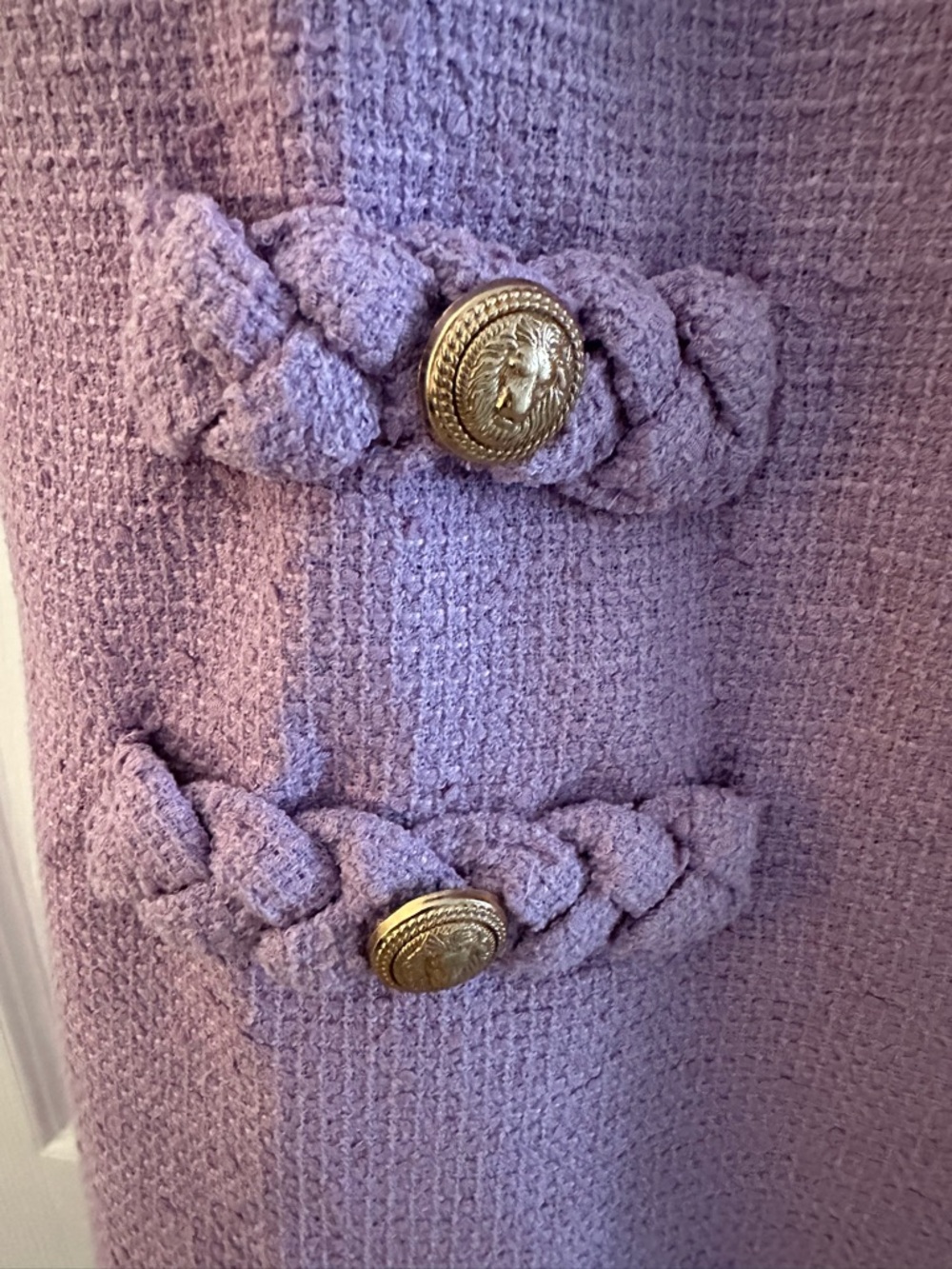 Tuckernuck NWT Crocus Petal Tweed Jackie Dress - Picture 7 of 8
